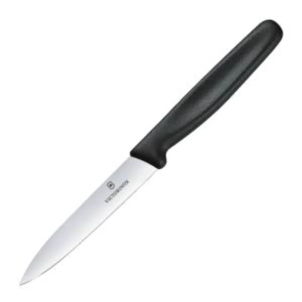Victorinox grønnsakskniv 10 cm svart